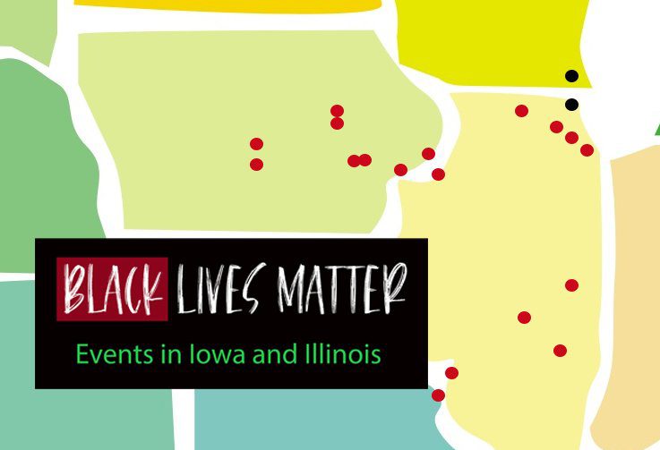 Racial justice events throughout Illinois, Iowa planned in solidarity with Jacob Blake
