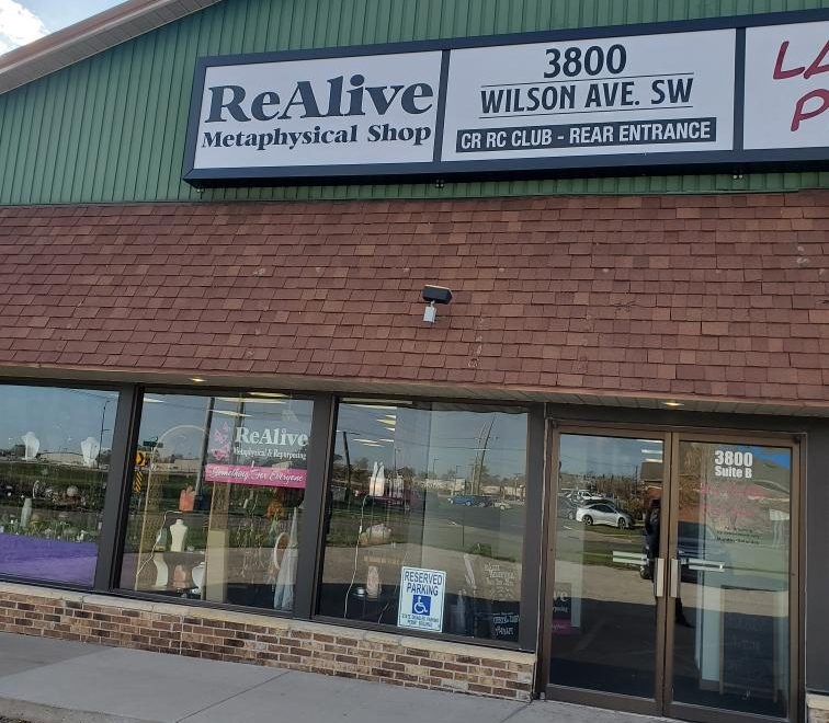 ReAlive Metaphysical new location front