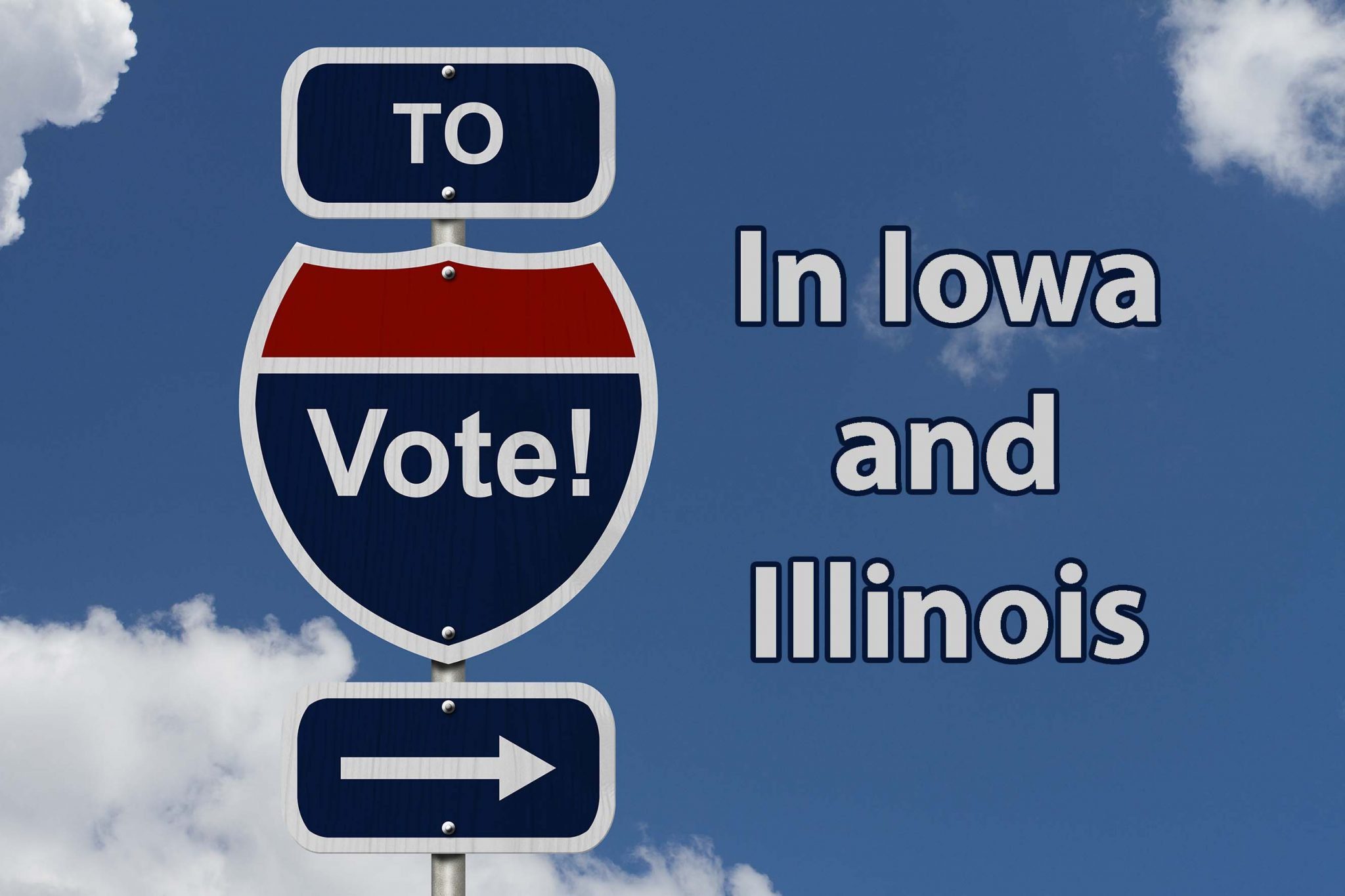 Same-day voter registration, rides to polls in Illinois, Iowa
