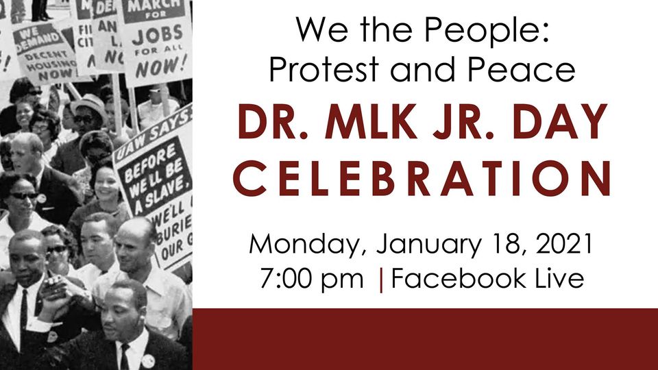 MLK JR., DAY CELEBRATION Online MLK Jr. Day celebration