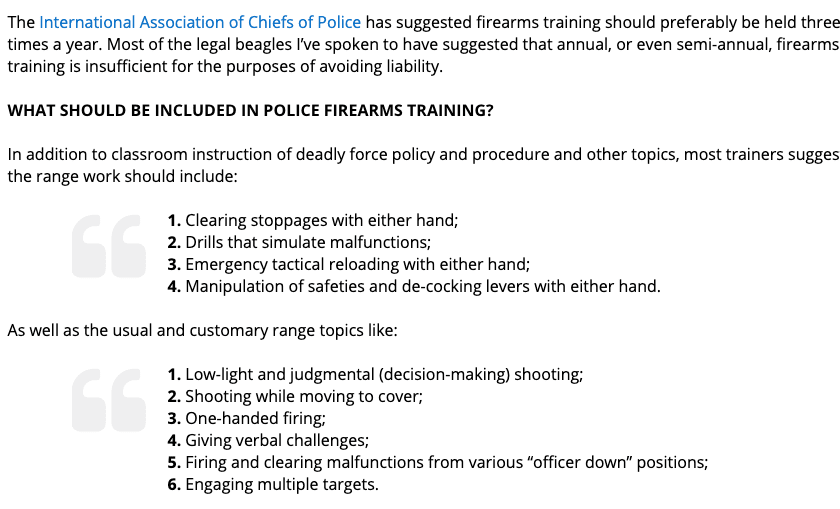 firearms training bullets