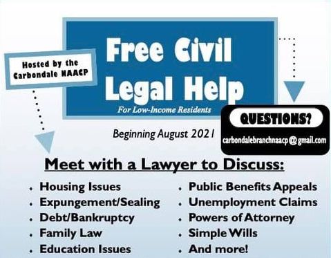 FREE CIVIL LEGAL HELP Carbondale IL Free Civil Legal Help Carbondale NAACP