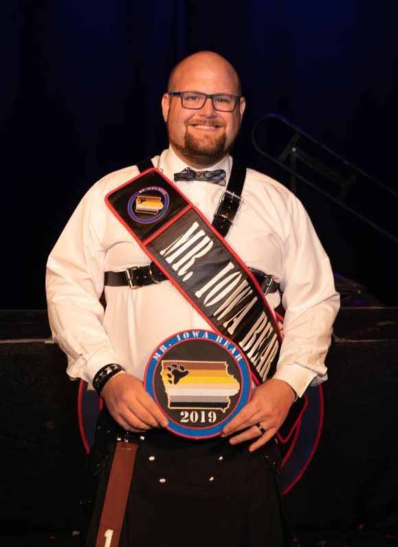 Zach Gillette, Mr. Iowa Bear 2019