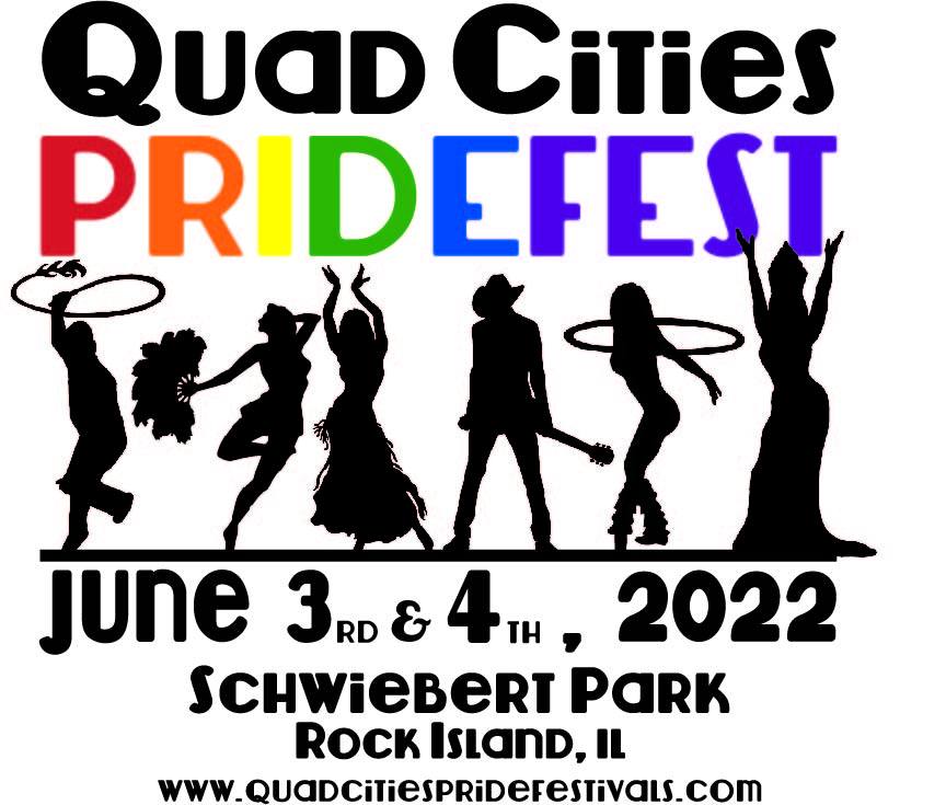 Quad Cities Pridefest logo