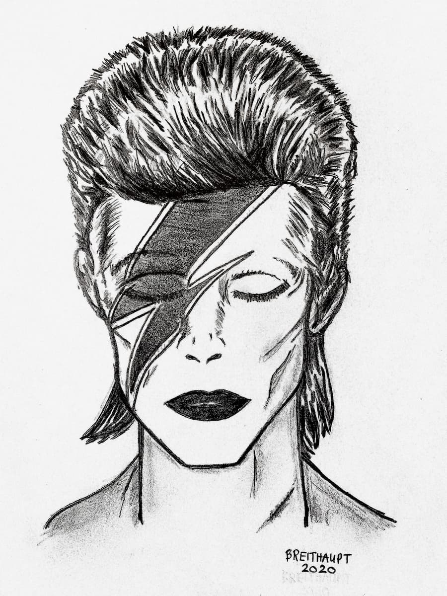 david bowie by breithaupt