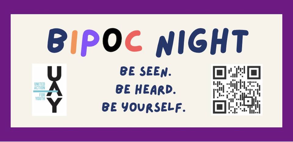 BIPOC Night at United Action for Youth in Iowa City every Wednesday