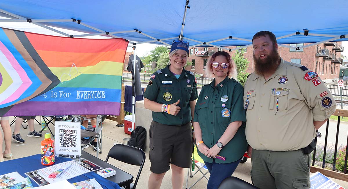 beascout.org at quad cities pridefest