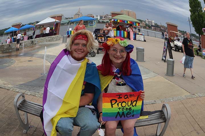 friends at Quad Cities PrideFest