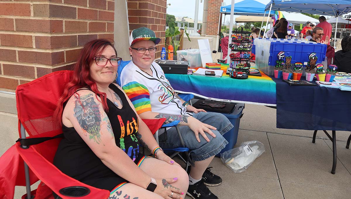 rainbow vendor at quad cities pridefest