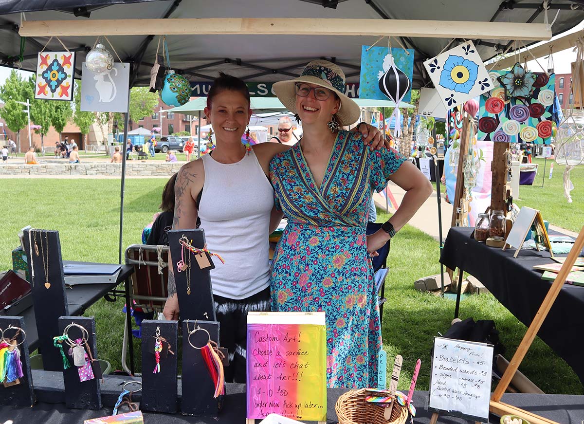 woman owned business at quad cities pridefest