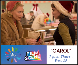 "Carol" for Pride at FilmScene Dec. 15