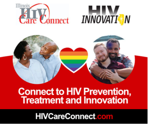 Two couples: Connect to HIV Prevention, Treatment and Innovation. Illinois HIV Care Connect