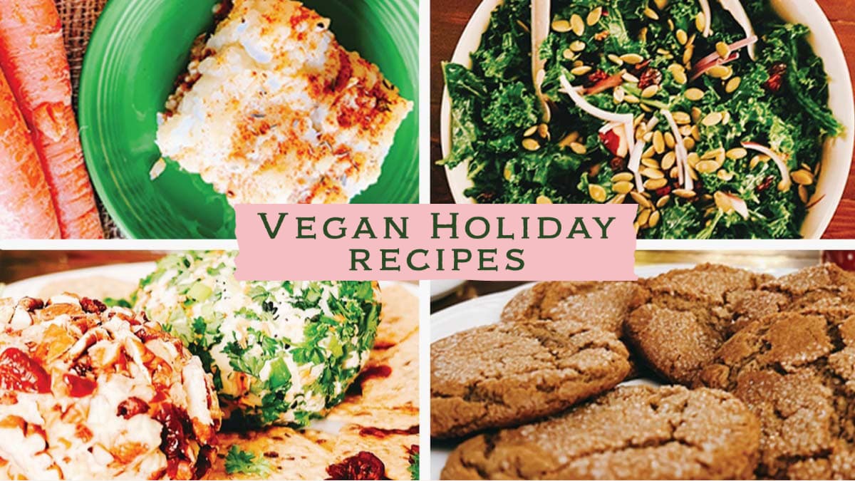 Four vegan holiday recipes to make your meal preparation easier, kinder