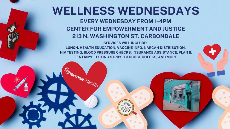 Wellness Wednesdays from Rainbow Cafe LGBTQ+ Center at The Center for Empowerment and Social Justice