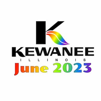 Kewanee Pride logo for June 10 event
