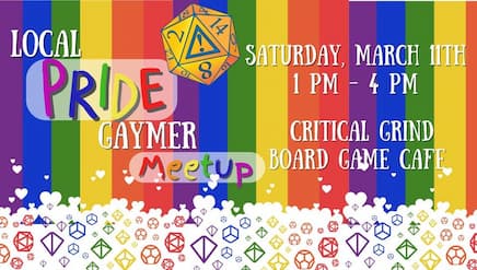 Local Pride Gaymer Meetup in Shorewood March 11