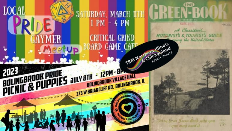 Pride plans from Bolingbrook, Elgin, Plainfield, Naperville and more; Green book exhibit, Elgin Juneteenth fest honor Black history