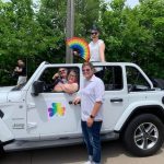 CR Pride Parade officers