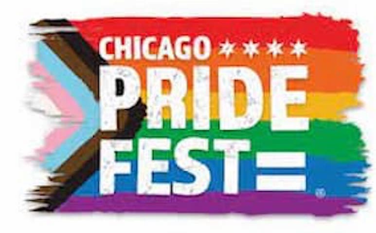logo for Chicago PrideFest June 17-18