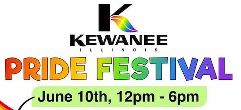 Kewanee Pride Festival June 10