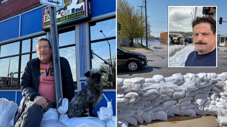 Quad Cities’ only LGBTQ bar, Mary’s on 2nd, turns to community as Mississippi River waters rise