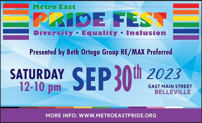 Metro East Pride September 30 Belleville, Illinois