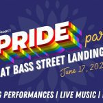 Pride Party at Bass Street Landing in Moline, Illinois