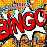 Drag Bingo featuring Cynthia Mooseknuckle June 9 in Galena