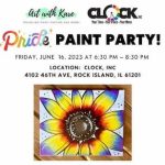 Pride Paint Party with Clock Inc. June 16