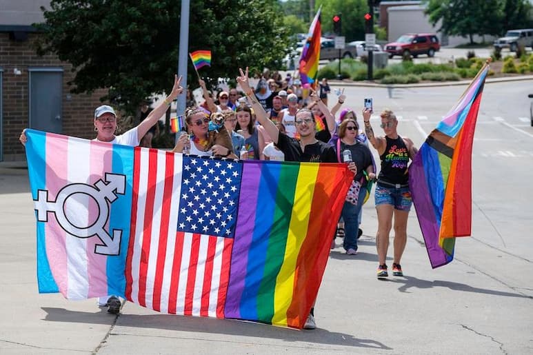 Pride march and cruise in Carbondale today starts at 11 a.m. and precedes the big festival from noon to 5 p.m.