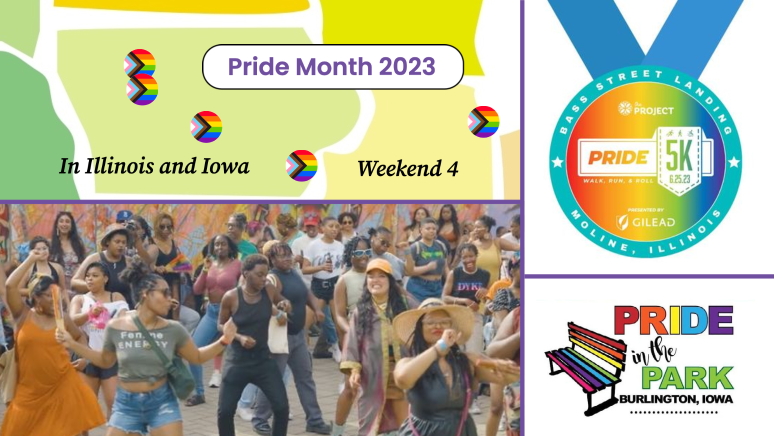 Smaller Iowa communities, Chicago hold major Pride events; RoyalTea, Pride 5k, Pride South Side also coming
