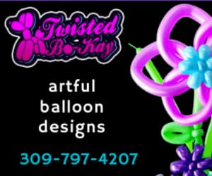 Twisted Bokay artful balloon designs