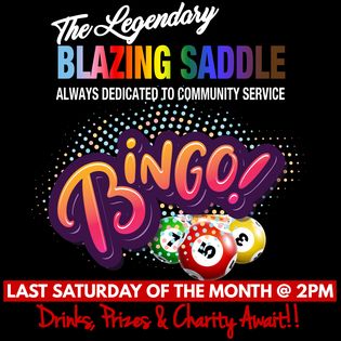 Bingo at The Blazing Saddle in Des Moines