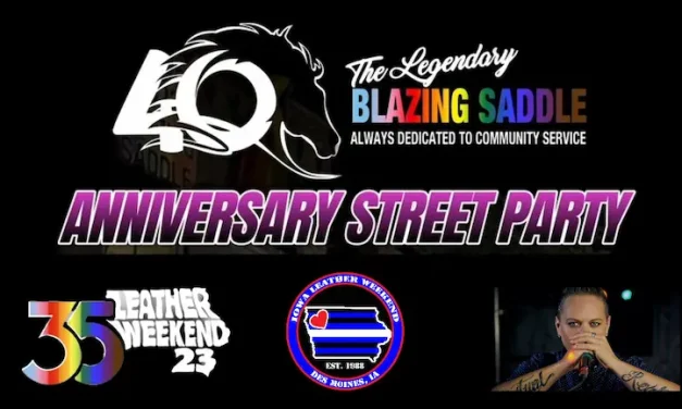 The Blazing Saddle anniversary, Iowa Leather Weekend converge on Des Moines