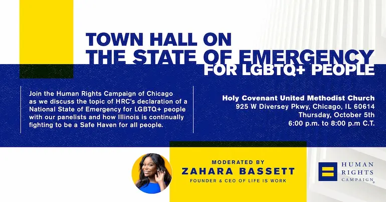 Town Hall on State of Emergency for LGBTQ+ People