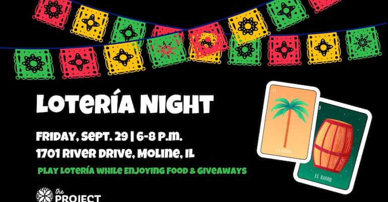 Loteria Night at The Project of the Quad Cities