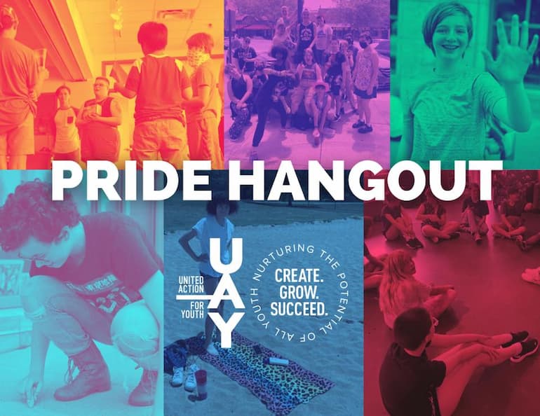 Pride Hangout at United Action for Youth