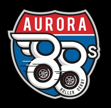Aurora 88s Roller Derby logo