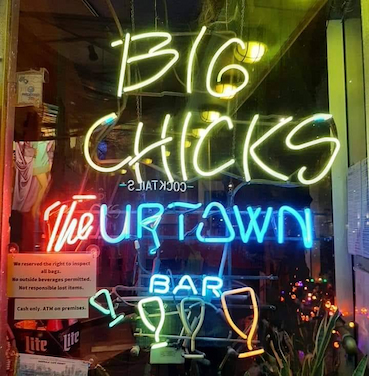 Big Chicks sign