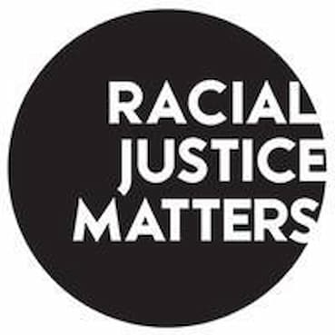 Carbondale Racial Justice Coalition logo with the words Racial Justice Matters