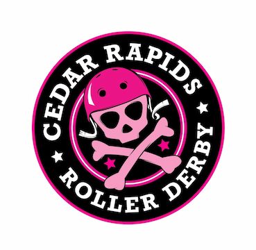Cedar Rapids Roller Derby logo