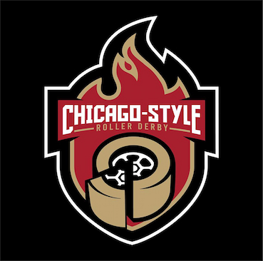 Chicago-Style Roller Derby logo