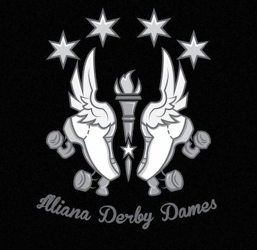 Illiana Roller Derby League logo