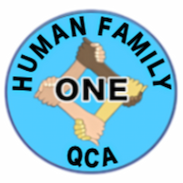 One Human Family QCA logo
