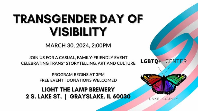 Transgender Day of Visibliity Grayslake 770 x 434