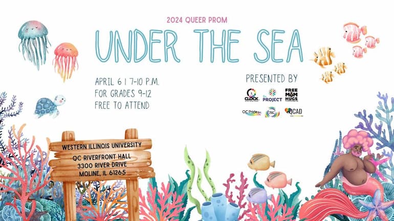 Under the Sea Queer Prom for LGBTQ teens in the Quad Cities