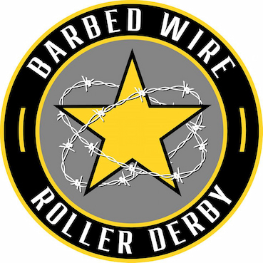 Barbed Wire Roller Derby logo