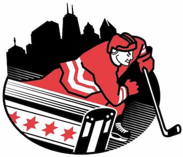 Chicago Gay Hockey Association logo