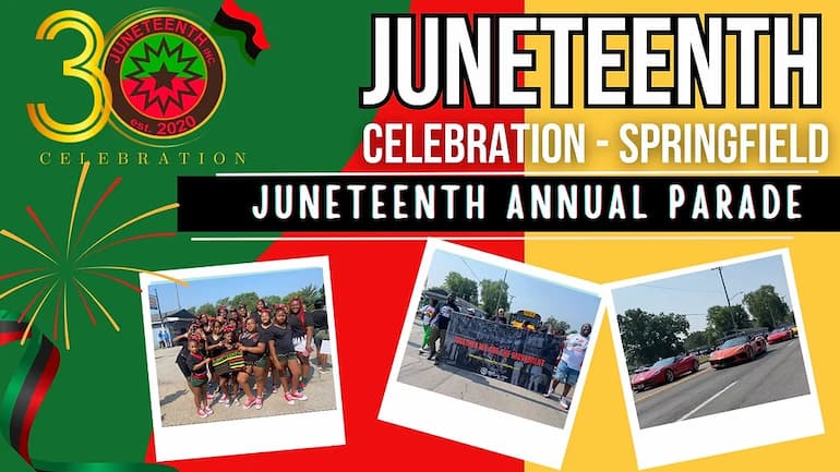 Juneteenth annual parade in Springfield