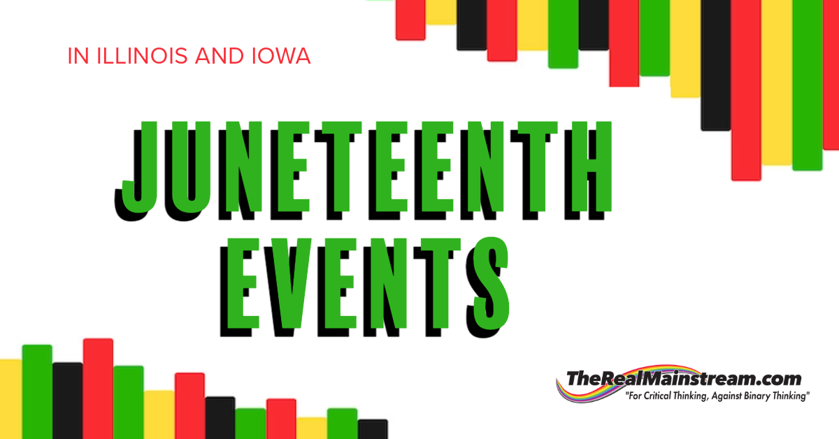 Juneteenth events in Illinois and Iowa